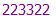 223322