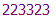 223323