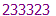 233323