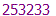 253233