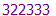 322333