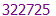 322725
