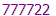 777722