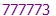 777773