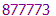 877773